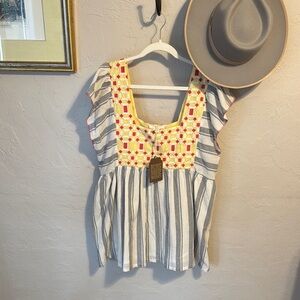 Anthropologie “Flower That Girl” NWT. Size 12. BEAUTIFUL!